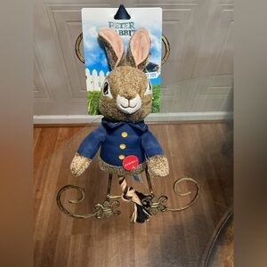 Brand New Interactive Rope Dan Dee Peter Rabbit Spring-Style Legs Plush Toy 13”